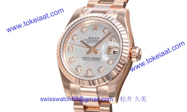 ロレックス(ROLEX) 時計 デイトジャスト 179175NG