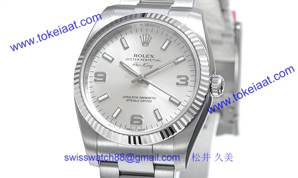 ロレックス(ROLEX) 時計 エアキング 114234