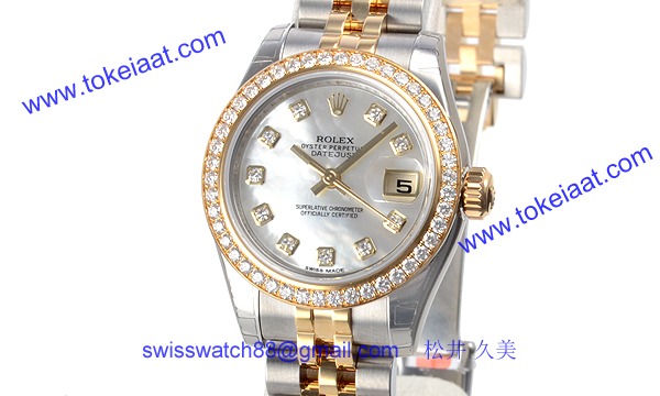 ロレックス(ROLEX) 時計 デイトジャスト 179383NG