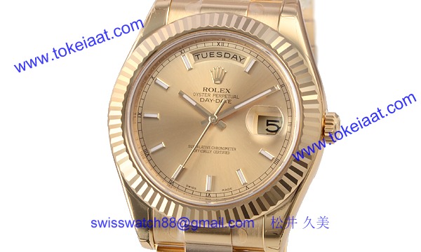 ロレックス(ROLEX) 時計 デイデイトII 218238