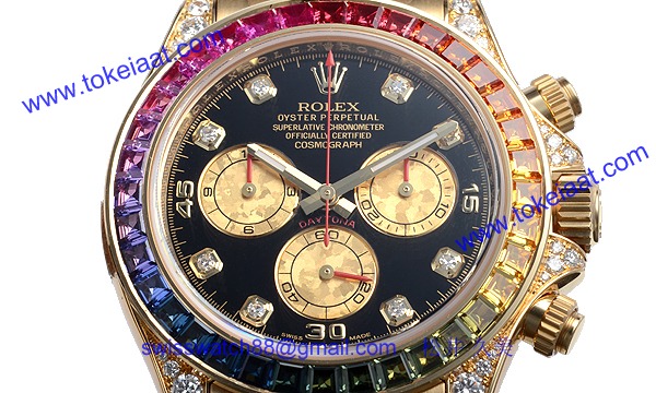 ROLEX ロレックス スーパーコピー 時計 デイトナ レインボー 116598RBOW