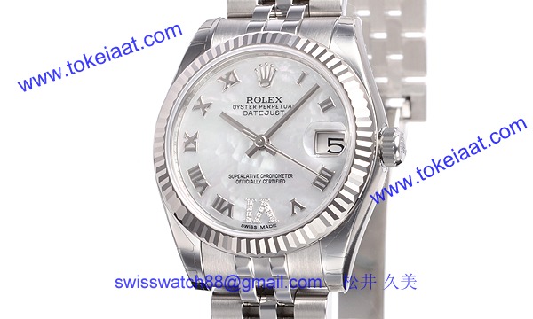 ロレックス(ROLEX) 時計 デイトジャスト 178274NR