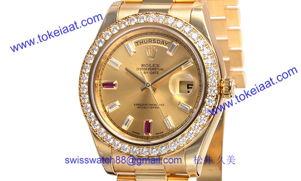 ロレックス(ROLEX) 時計 デイデイトII 218348BG