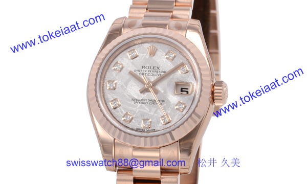 ロレックス(ROLEX) 時計 デイトジャスト 179175G