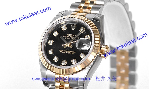 ロレックス(ROLEX) 時計 デイトジャスト 179173G