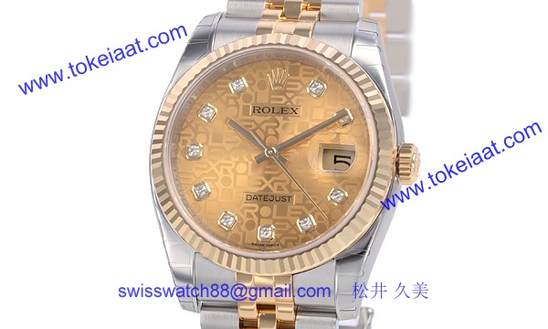 ロレックス(ROLEX) 時計 デイトジャスト 116233G