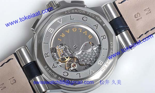 Bvlgari ブルガリ時計偽物 コピー ディアゴノキャリブロ303 DG42C3SWGLDCH