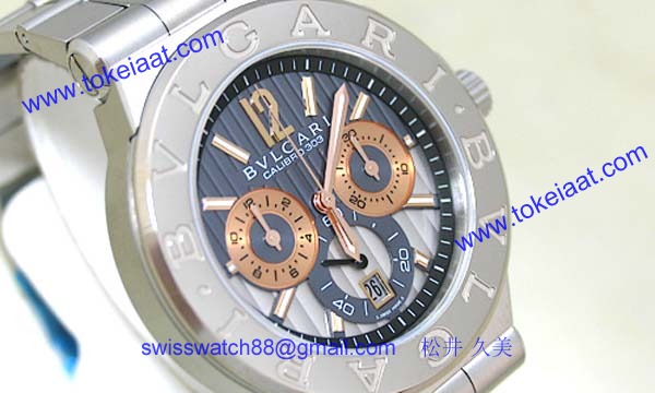 Bvlgari ブルガリ時計偽物 コピー ディアゴノキャリブロ303 DG42C14SWGSDCH