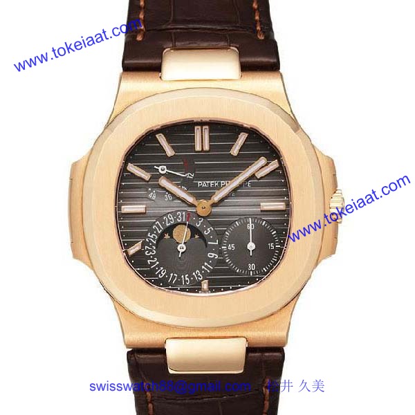 パテックフィリップ 腕時計コピー Patek Philippeノーチラス パワーリザーブ ムーンフェイズ　5712R