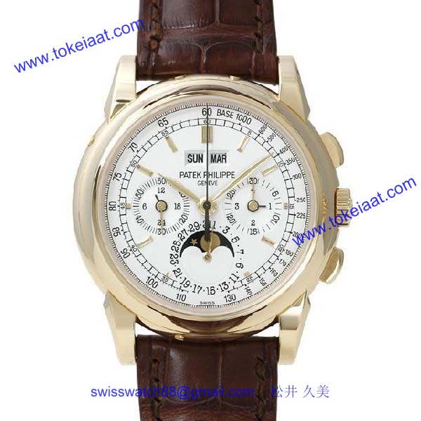 パテックフィリップ 腕時計コピー Patek Philippeグランド コンプリケーション 永久カレンダ クロノ5970J