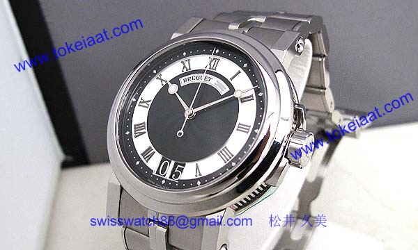 ブレゲ 時計人気 Breguet 腕時計 マリーン ラージデイト 5817ST/92/SV0