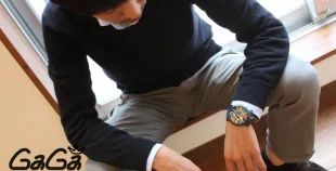 ガガミラノ マニュアーレ48mm 手巻き スモールセコンド ブルー メンズ 5016.4 コピー 腕時計