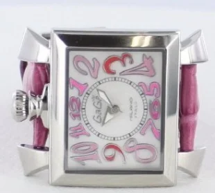 人気 ガガミラノ ナポレオーネ40mm ピンク/シェル ボーイズ 6030.6 腕時計