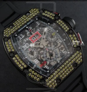 リシャールミル フェリペマッサ, Asian 7750搭載 28800振動新品 コピー 時計