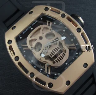 リシャールミル トゥールビヨン スカル,SWISS ETA 2671搭載新品 コピー 時計