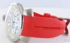 ガガミラノ マニュアーレ クロノ48mm ラバー レッド/ メンズ 5050.1 コピー 腕時計 (3)