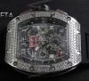 リシャールミル フェリペマッサ, Asian 7750搭載 28800振動 コピー 時計 (1)