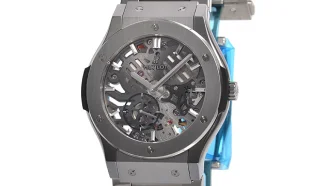 ウブロ フュージョン クラシコ ウルトラシン スケルトン チタニウム 545.NX.0170.NX スーパーコピー 時計