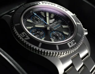 ブライトリング スーパーオーシャン A110B83PRS 黒/青文字盤 コピー 腕時計