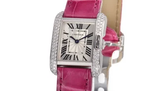 カルティエ タンクアングレーズ ＳＭ WT100015 コピー 腕時計