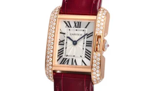 カルティエ タンクアングレーズＳＭ WT100013 コピー 腕時計