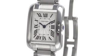 カルティエ タンクアングレーズ 人気ＳＭ W5310022 コピー 腕時計