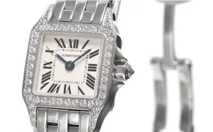 カルティエ 超安 サントスドゥモワゼル人気ミニサントス WF9005Y8 ウォッチ