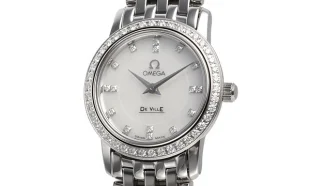 オメガ デ･ビル プレステージ 4575.75 ダイヤモンド シェル 時計 コピー