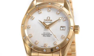 オメガ シー 新品コーアクシャル アクアテラ クロノメーター 2005.75 時計 コピー