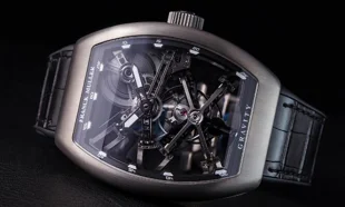 フランク ミュラー 新作V45TGRAVITYCSSQT ヴァンガード グラビティ スケルトン ウォッチ