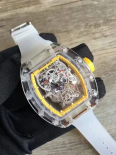イエロー リシャールミルメンズ サファイアクリスタル RM56-01-A ウォッチ