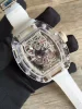 透明なガラスリシャールミルコピー サファイアクリスタル RM56-D ウォッチ (1)