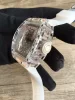 透明なガラスリシャールミルコピー サファイアクリスタル RM56-D ウォッチ (3)