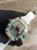 リシャール・ミルスーパーコピー サファイアクリスタル【グリーン】RM56-B ウォッチ (1)