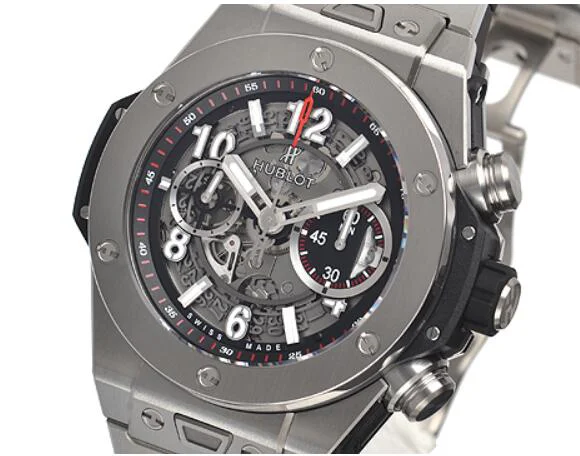 チタンブレスレット ウブロ ビッグバン ウニコ チタニウム 411.NX.1170.NX