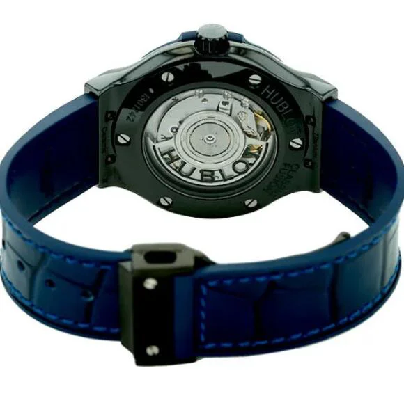 HUBLOTブランドコピー時計クラシックフュージョン セラミック ブルー565.CM.7170.LR