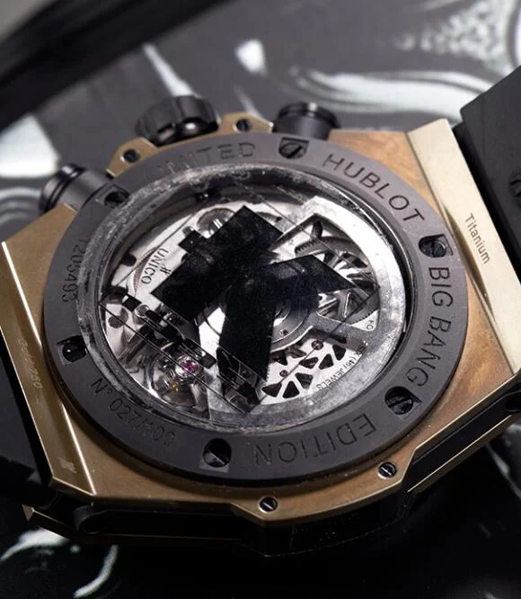 ウブロビッグバン ブランド時計406.MC.0138.RXカレンダー マジックゴールド リミテッド