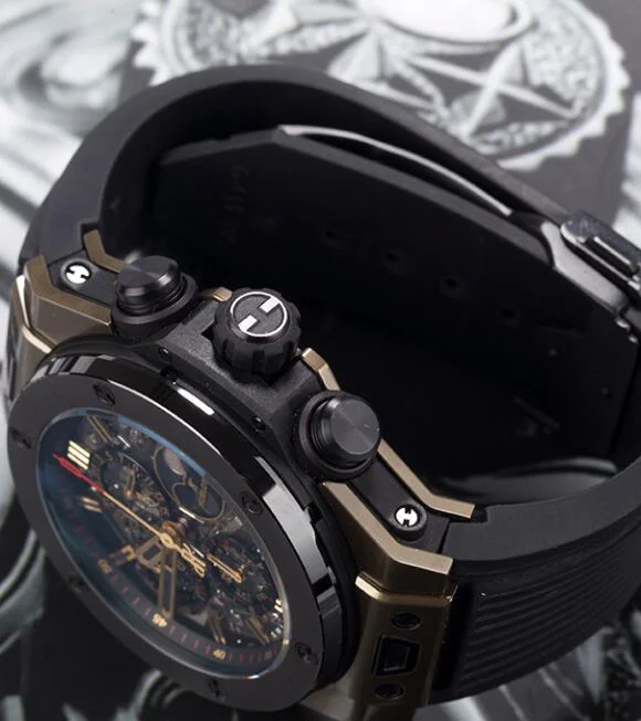 ウブロビッグバン ブランド時計406.MC.0138.RXカレンダー マジックゴールド リミテッド