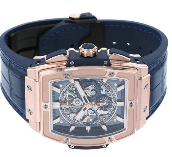 ウブロ スピリット オブ ビッグバン ゴールド/ブルー601.OX.7180.LR