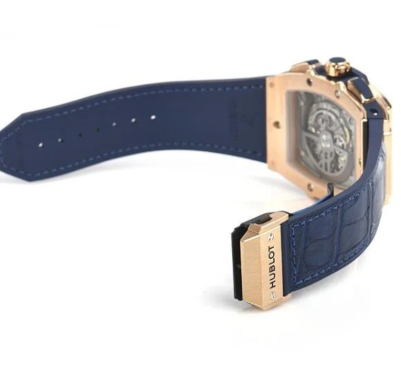 ウブロ スピリット オブ ビッグバン ゴールド/ブルー601.OX.7180.LR