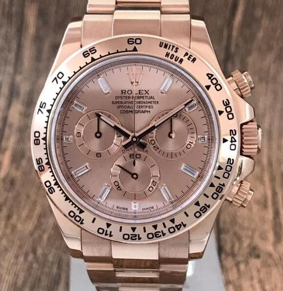 ロレックスデイトナ  コスモグラフエバーローズゴールド 116505