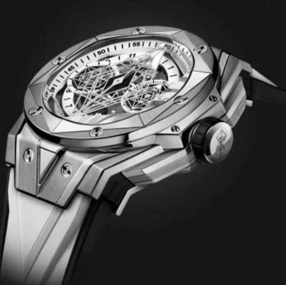 Hublotビッグ・バンコピー サンブルー II サテン418.NX.2001.RX.MXM20