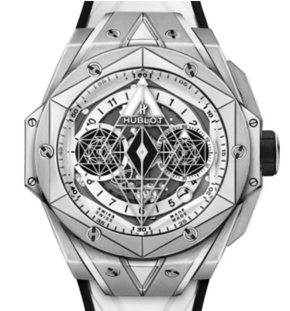 Hublotビッグ・バンコピー サンブルー II サテン418.NX.2001.RX.MXM20