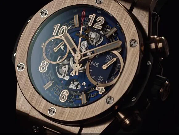 ウブロ 人気ブランドビッグ・バン 441.OX.5189.RXウニコ キングゴールド ブルー