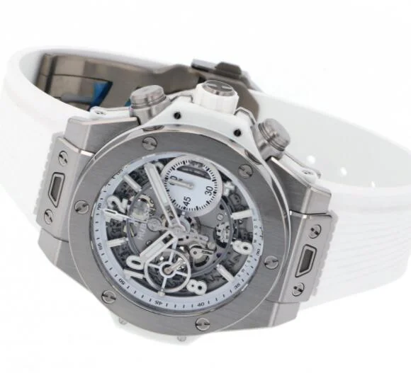 アラビア HUBLOT ビッグバン ウニコ チタニウム ホワイト 441.NE.2010.RW