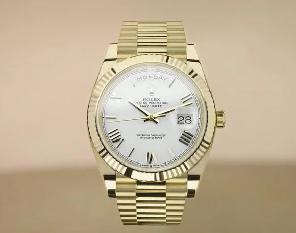 デイデイト ロレックスイエローゴールドのオイスター228238コピー