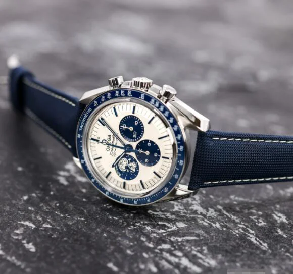オメガスーパーコピースピードマスターN級品 シルバー スヌーピー ブルー310.32.42.50.02.001