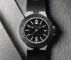 新作ブルガリコピー アルミニウム ブラックダイアル SAP103445 (2)