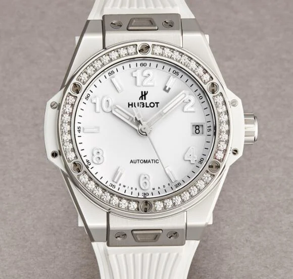 ウブロ時計スーパーコピービッグ・バンダイヤモンド ワンクリック スチール 465.SE.2010.RW.1204