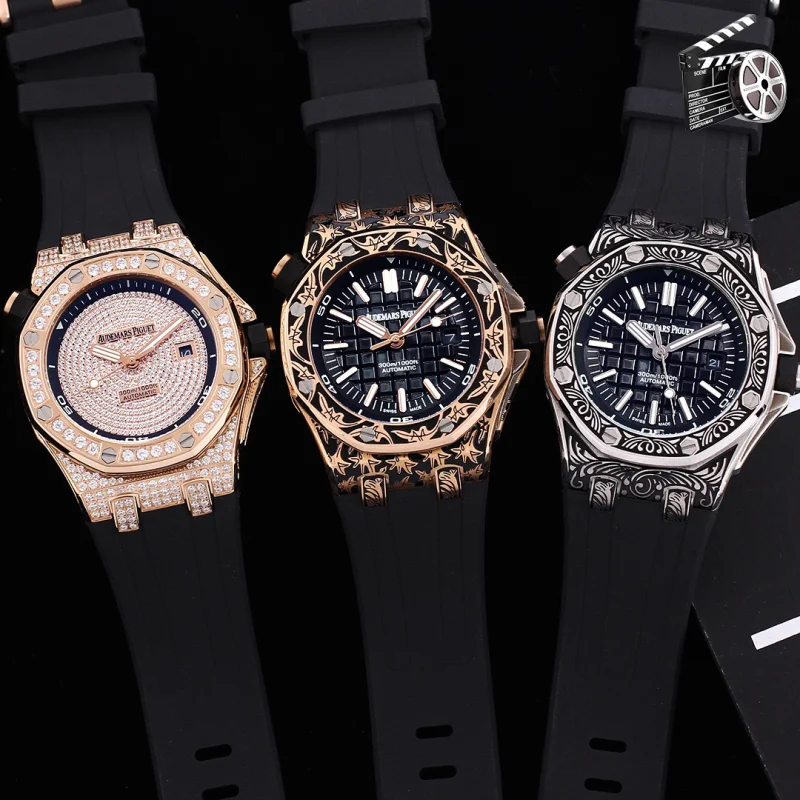 ブランドコピー時計オーデマピゲロイヤル オーク カービングA100922